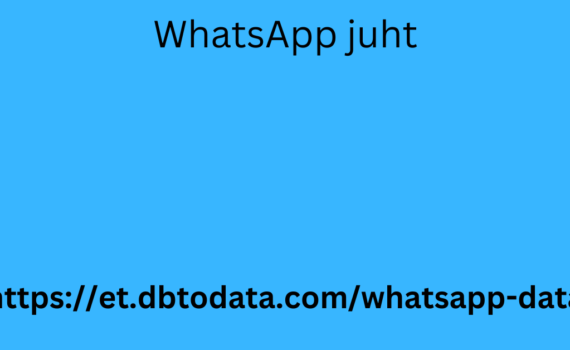 WhatsApp juht