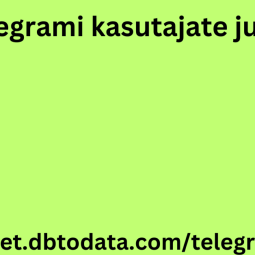 Telegrami kasutajate juht