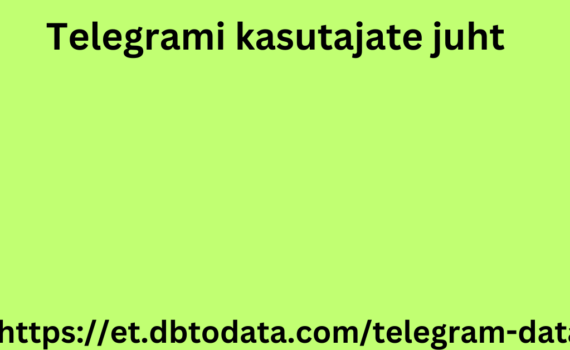 Telegrami kasutajate juht