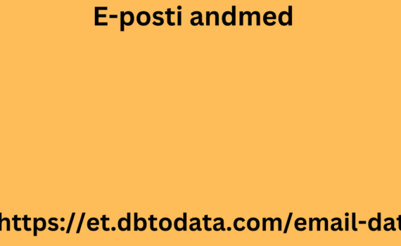 E-posti andmed