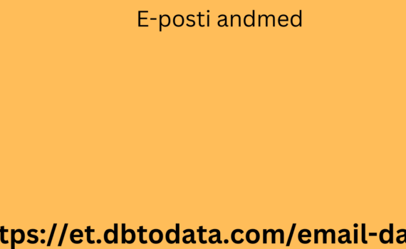 E-posti andmed