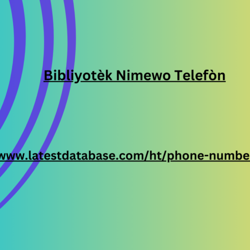 Bibliyotèk Nimewo Telefòn