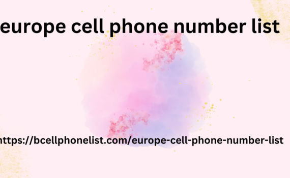 europe cell phone number list