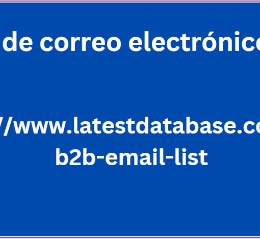 Lista de correo electrónico B2B