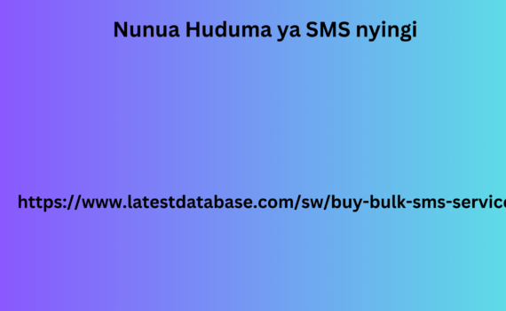 Nunua Huduma ya SMS nyingi