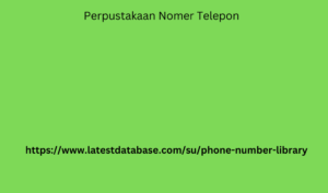 Perpustakaan Nomer Telepon