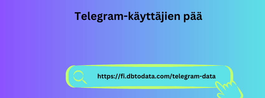 Telegram-käyttäjien pää