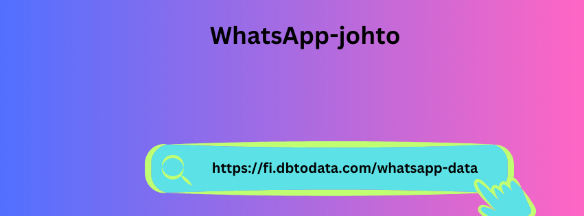 WhatsApp-johto