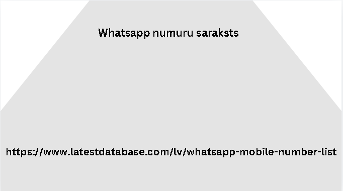 Whatsapp numuru saraksts