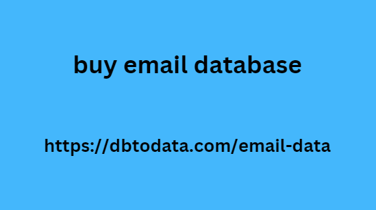 buy email database