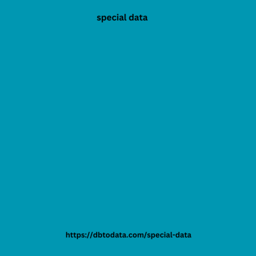 Special database