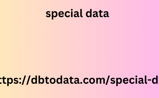 special data